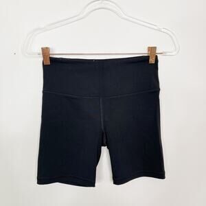 Victorias Secret XSmall XS Black VS Knockout Short Workout Biker Yoga
